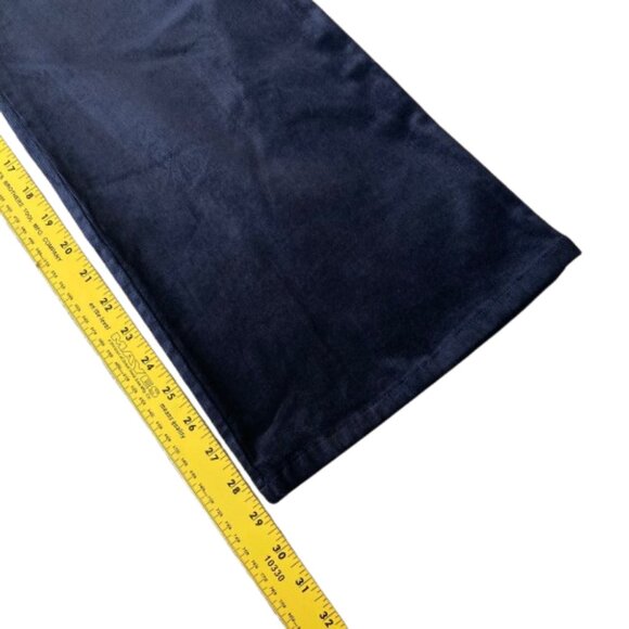 Democracy Ab Solution Itty Bitty Boot Corduroy Jeans Women's 14P PETITE Navy NWT - Picture 5 of 7